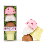 Neapolitan Ice Cream Cone Sidewalk Chalk Set, Shop Sweet Lulu
