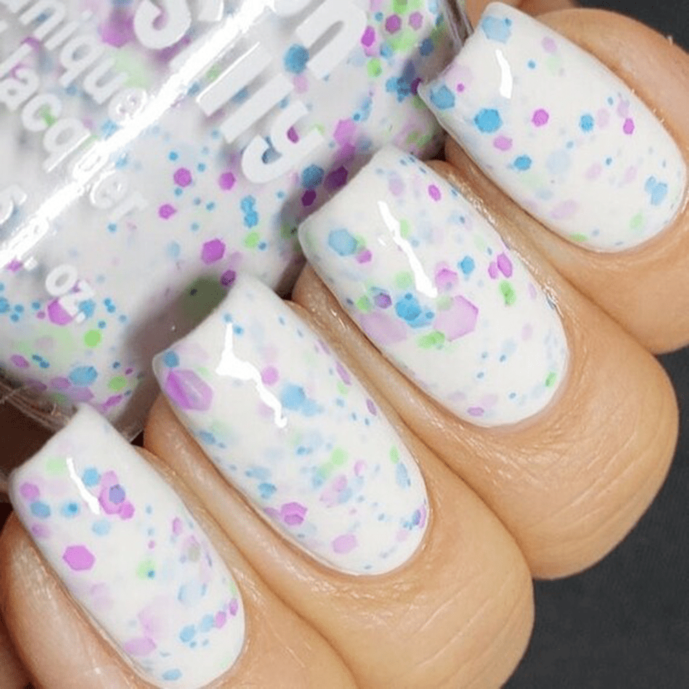 Neon Glitter Nail Polish - Chit Chat, Shop Sweet Lulu