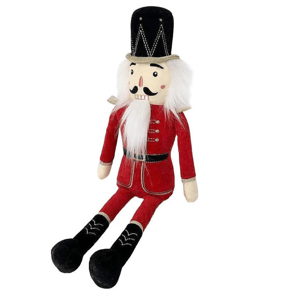 Nutcracker Shelf-Sitter Doll - Red