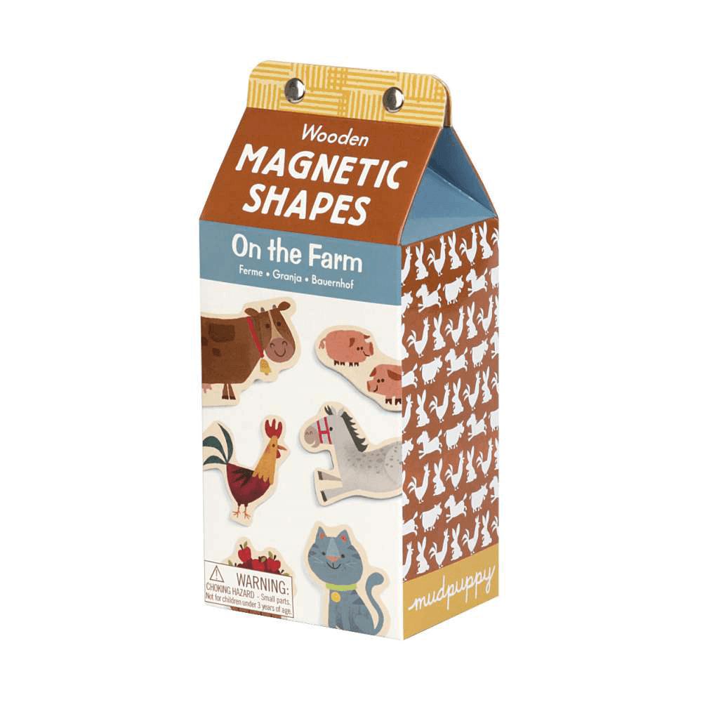 On the Farm - Wooden Magnetic Shapes, Shop Sweet Lulu
