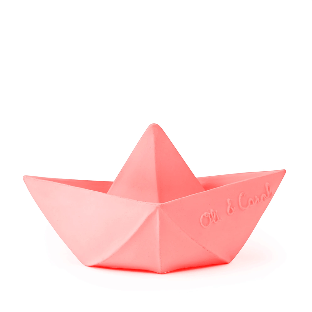 Origami Boat Bath Toy - Pink, Shop Sweet Lulu