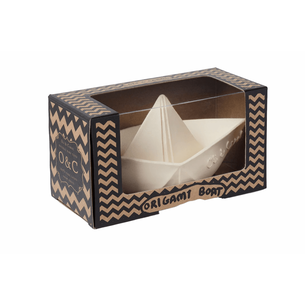 Origami Boat Bath Toy - White, Shop Sweet Lulu