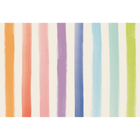 Painted Stripe Placemats - Sorbet, Shop Sweet Lulu