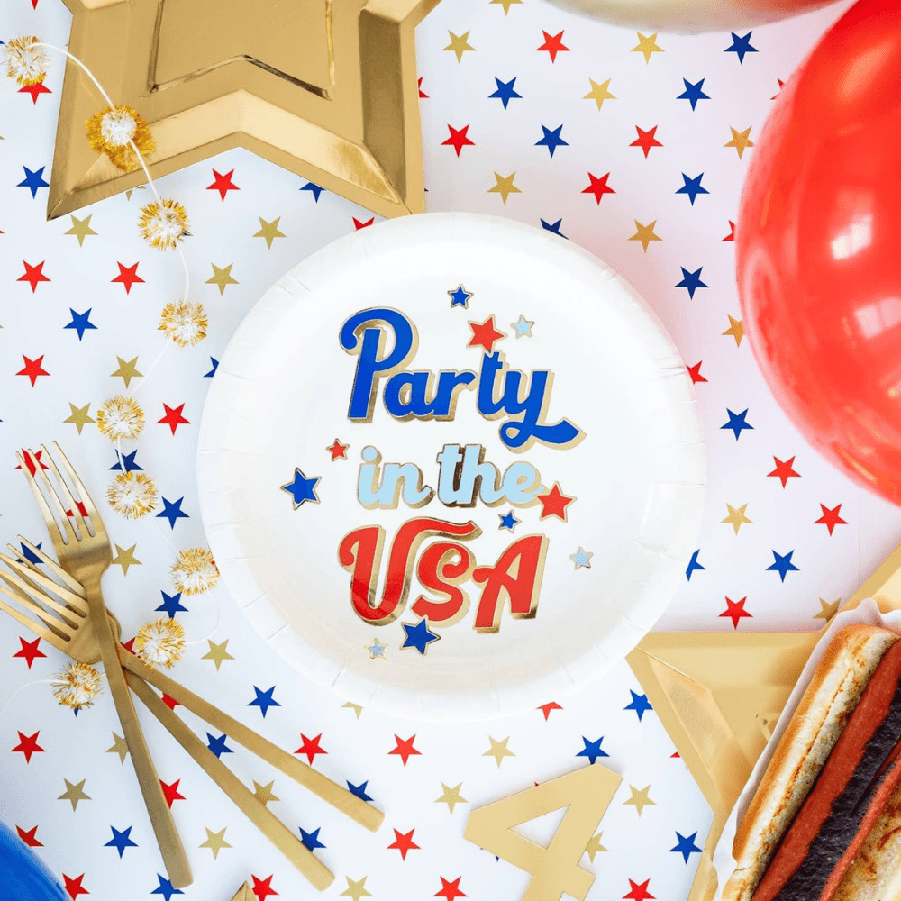 Party in the USA Plates, Shop Sweet Lulu