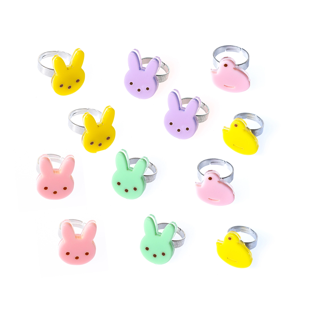 Pastel Bunnies & Chicks Rings, Shop Sweet Lulu