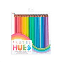 Pastel Hues Colored Pencils - Set of 24, Shop Sweet Lulu