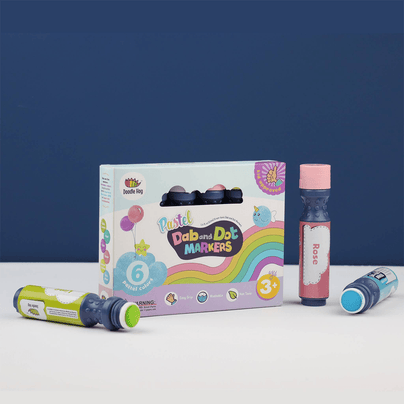 Dab and Dot Pastel Markers