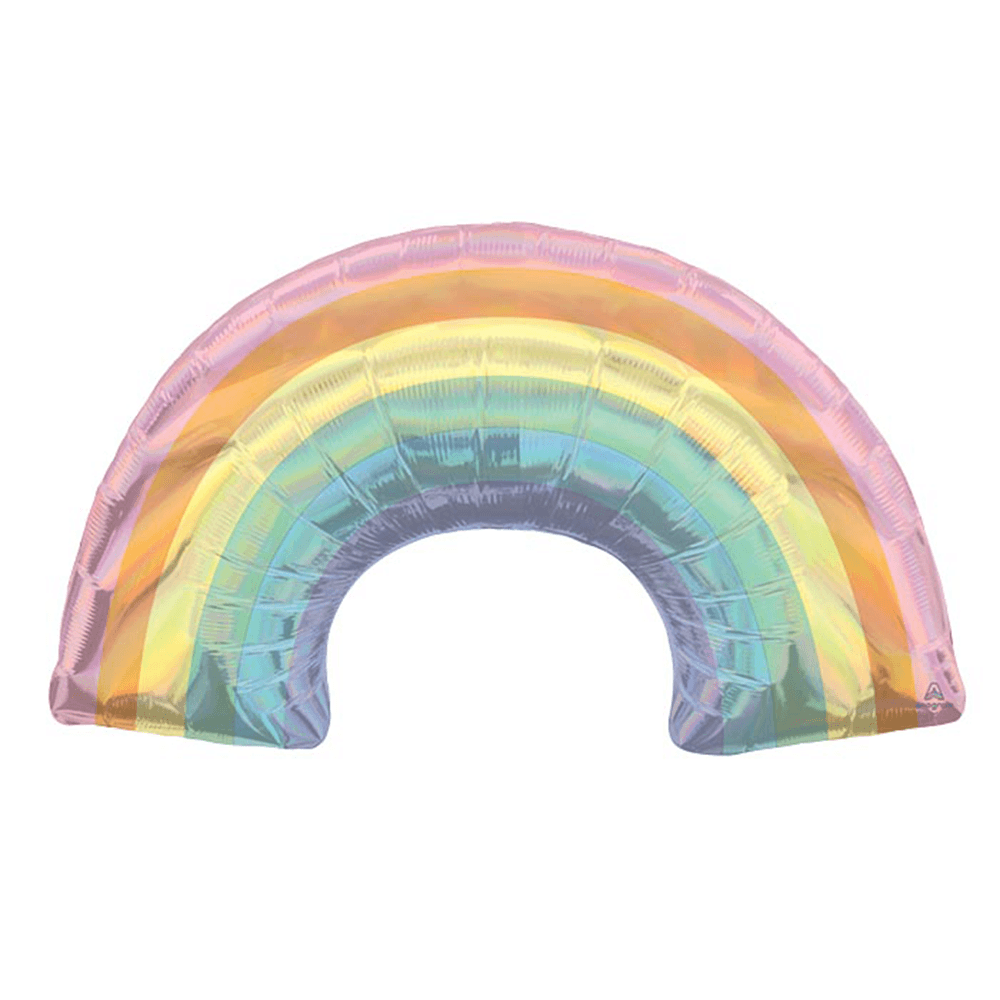Pastel Rainbow Iridescent Foil Balloon, Shop Sweet Lulu