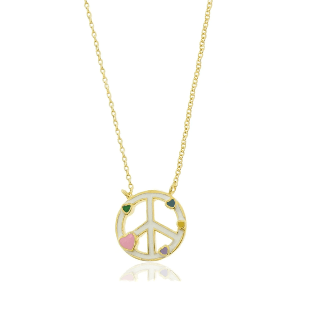 Peace & Love Necklace, Shop Sweet Lulu