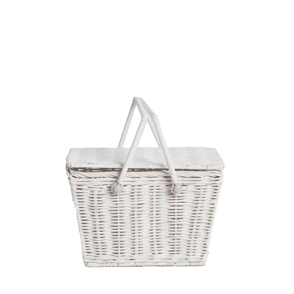 Piki Basket - White, Shop Sweet Lulu