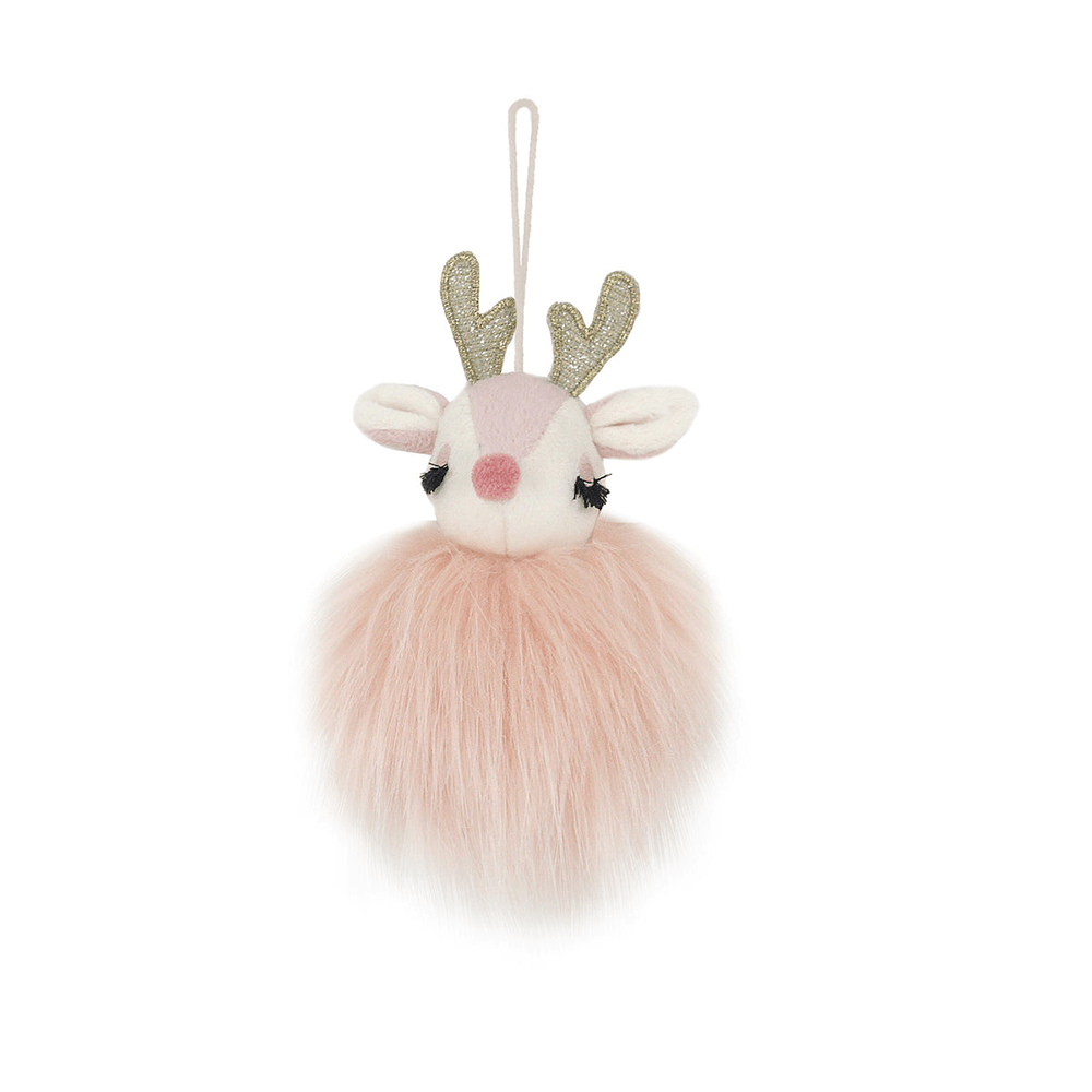 Pink Reindeer Ornament, Shop Sweet Lulu
