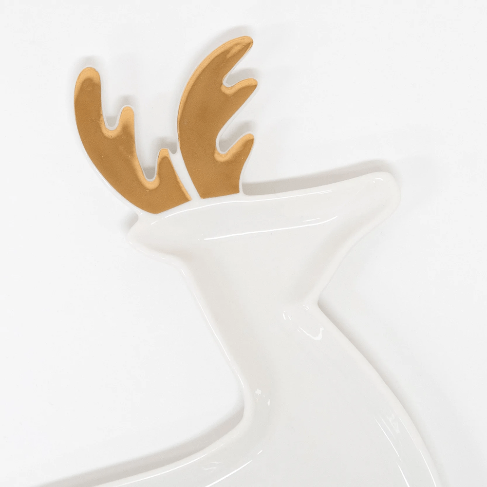 Porcelain Reindeer Plates, Shop Sweet Lulu