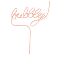 Pretty Word Straw- Bubbly, Shop Sweet Lulu
