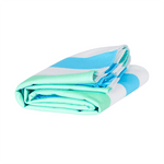 Quick Dry Beach Towel - Blue/Mint, Shop Sweet Lulu