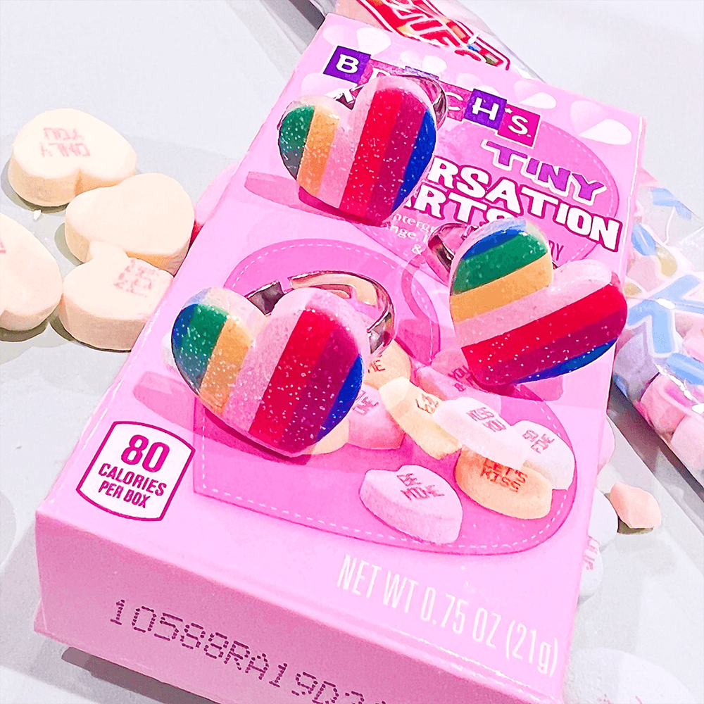 Rainbow Heart Ring, Shop Sweet Lulu