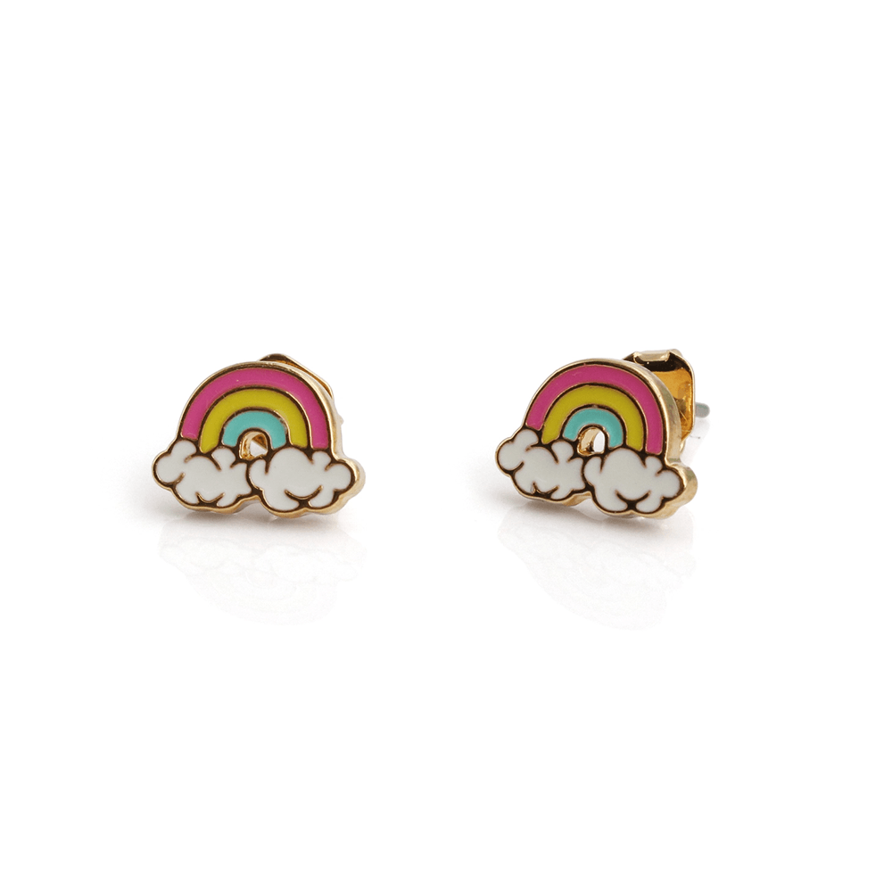 Rainbow Stud Earrings