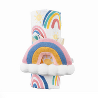 Rainbow Swaddle & Rattle Set, Shop Sweet Lulu