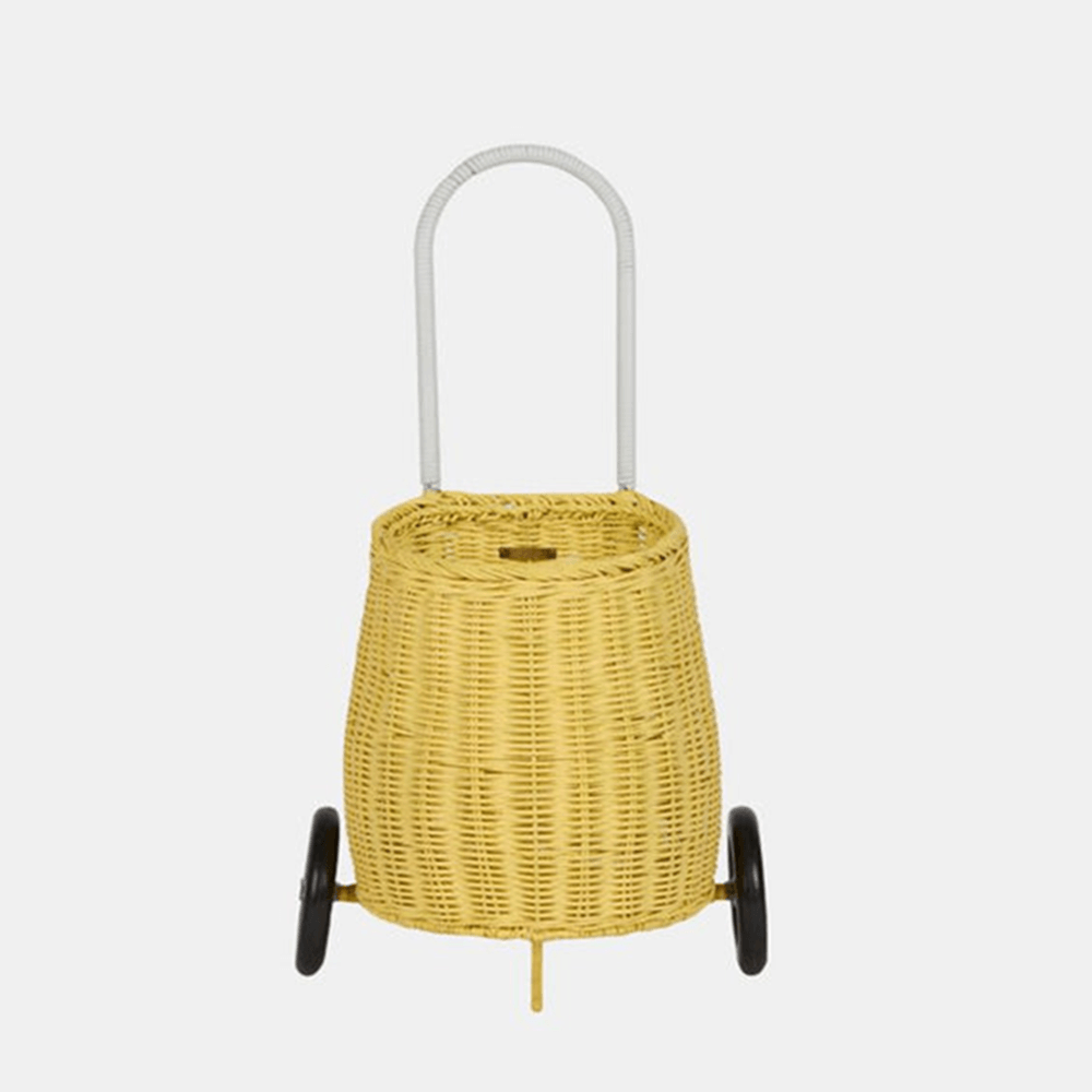 Rattan Luggy - Yellow, Shop Sweet Lulu