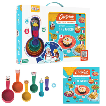 Recipes from Around the World & Measuring Cup Set, Shop Sweet Lulu
