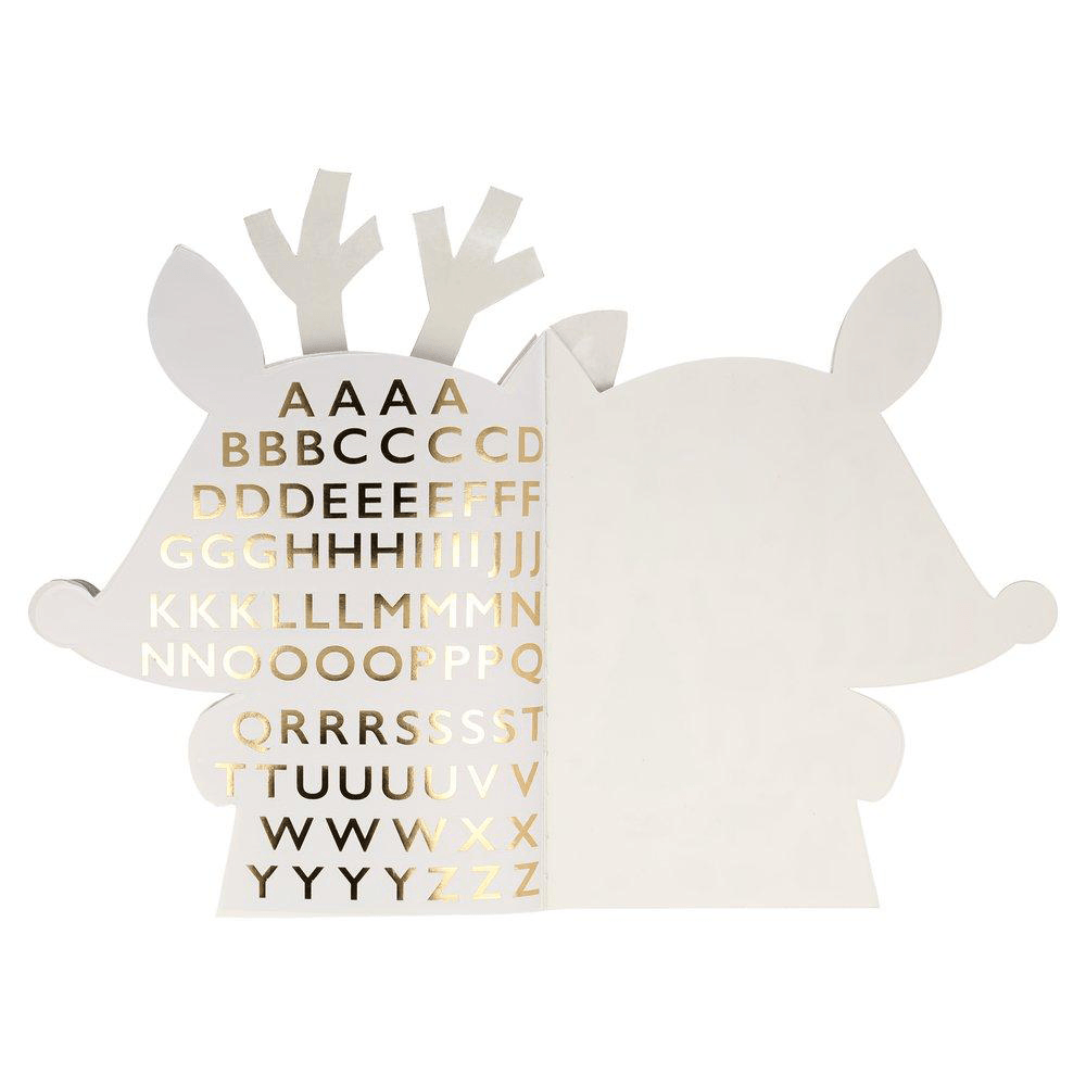 Reindeer Sticker Sketch Book, Shop Sweet Lulu
