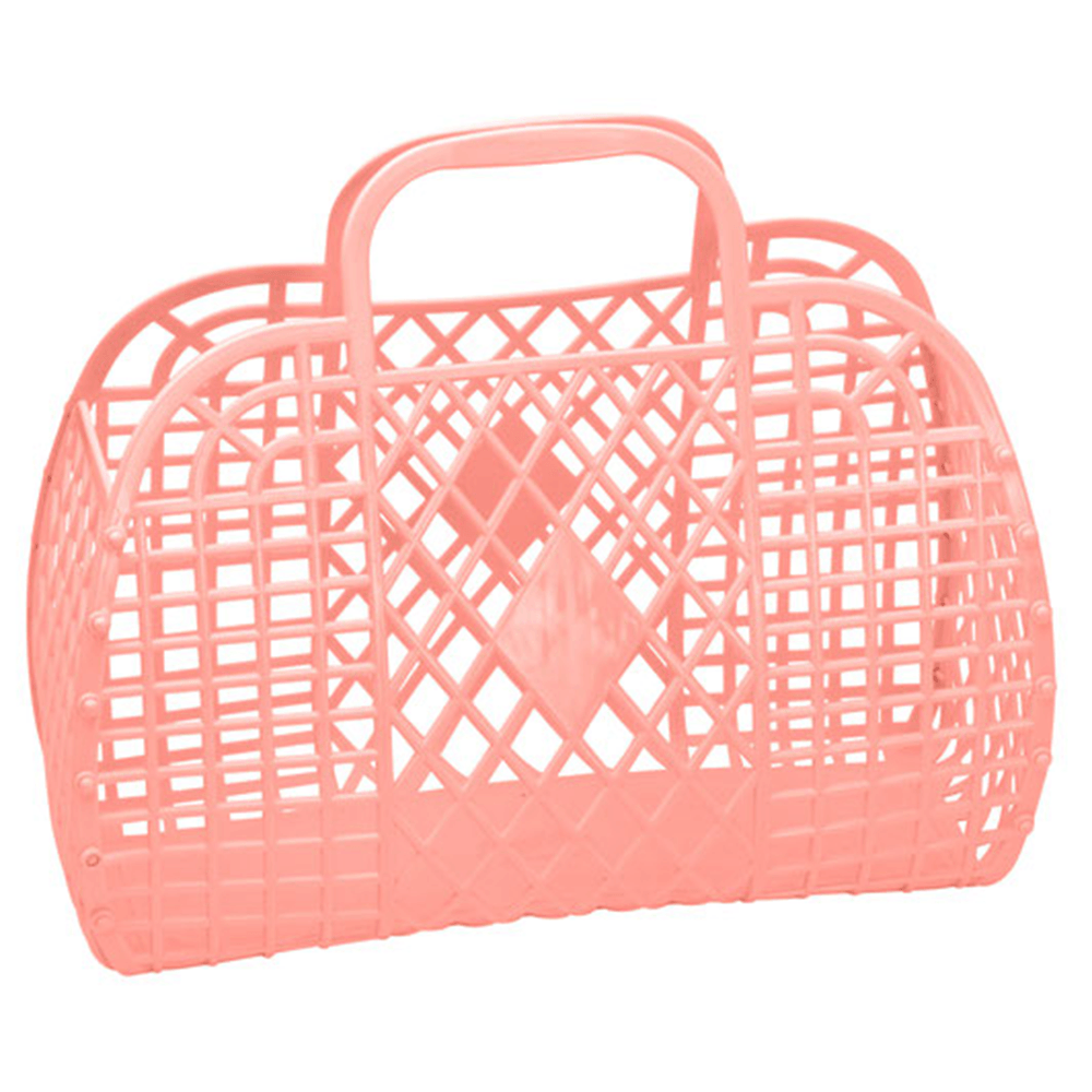 Retro Basket Jelly Bag, Peach, Shop Sweet Lulu