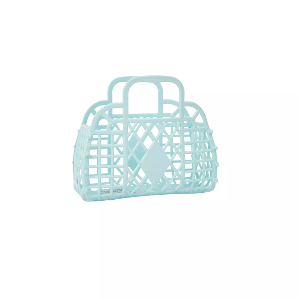 Retro Basket Jelly Bag, Mini - Blue, Shop Sweet Lulu