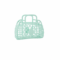 Retro Basket Jelly Bag, Mini - Mint, Shop Sweet Lulu