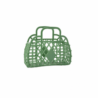 Retro Basket Jelly Bag, Mini - Olive, Shop Sweet Lulu
