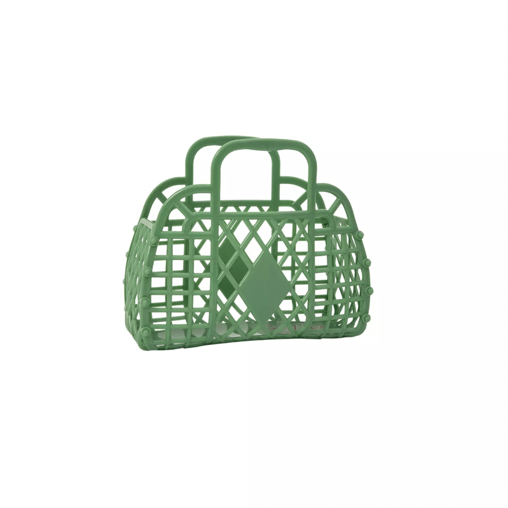 Retro Basket Jelly Bag, Mini - Olive, Shop Sweet Lulu