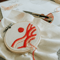 Rolling Hills Sunset Embroidery Kit, Shop Sweet Lulu