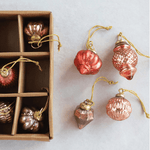 Round Glass Ornaments - Set of 12, Shop Sweet Lulu