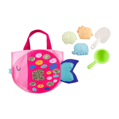 Sand Toy Tote Set - Sequin Fish, Shop Sweet Lulu