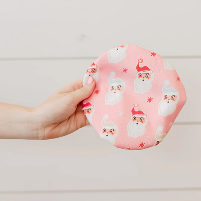 Santa Faces Bowl Cover - 3 Style Options