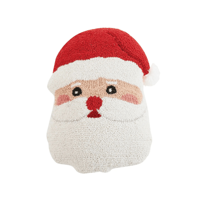 Shaped Santa Face Hook Pillow, Shop Sweet Lulu
