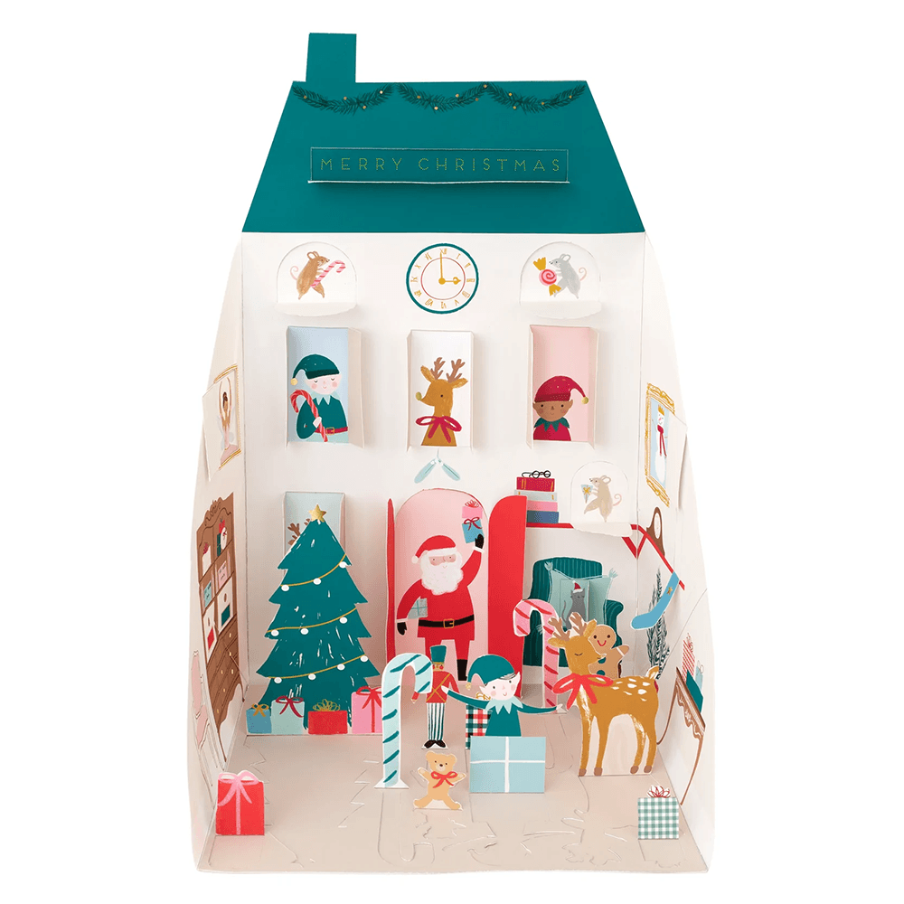 Santa's House Pop Up Advent Calendar, Shop Sweet Lulu