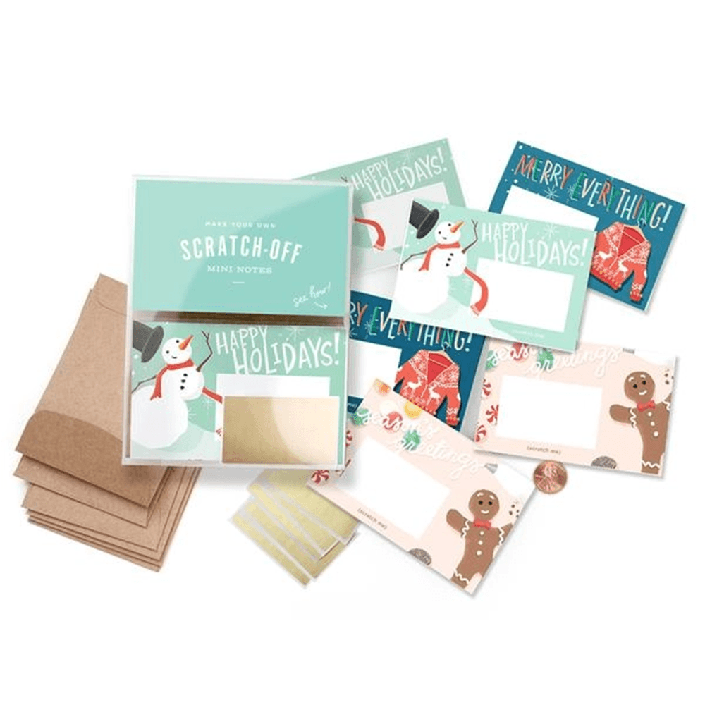 Scratch-off Mini Notes Set - Holiday, Shop Sweet Lulu