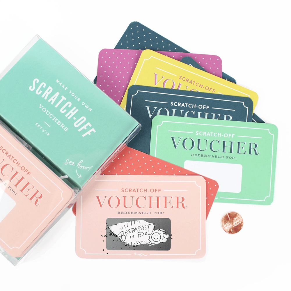 Scratch-off Vouchers, Shop Sweet Lulu