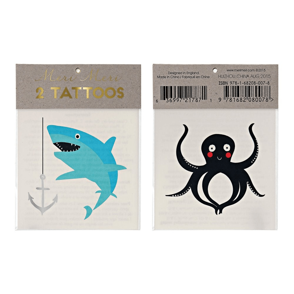 Sea Creatures Small Tattoos, Shop Sweet Lulu