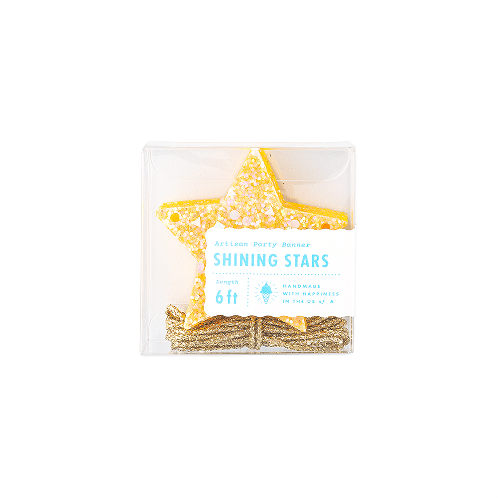 Shining Stars Banner - Yellow, Shop Sweet Lulu