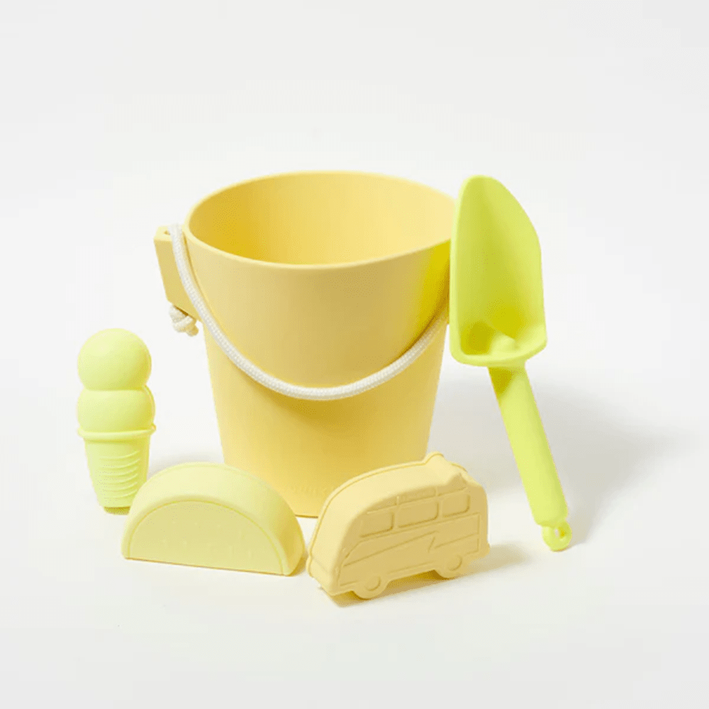 Silicone Bucket and Spade Set - Citrus, Shop Sweet Lulu