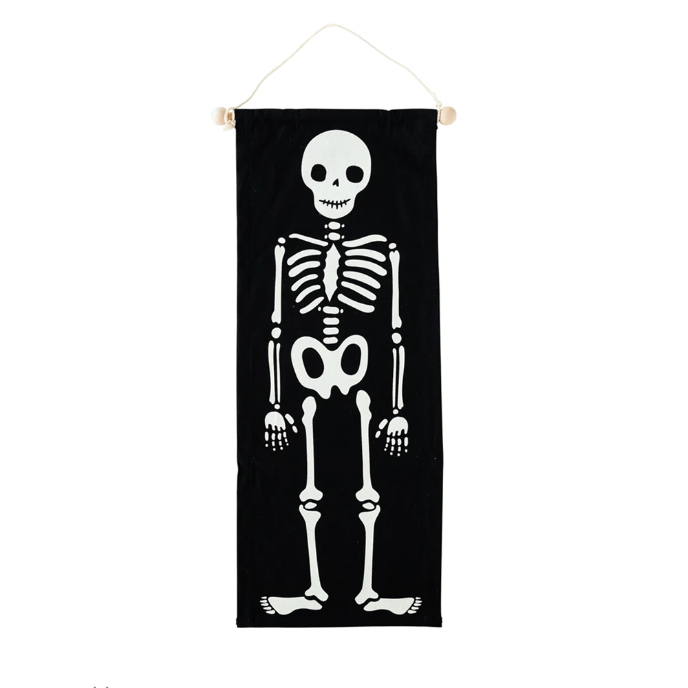 Skeleton Canvas Banner, Shop Sweet Lulu