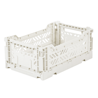 Folding Crate, Coconut Milk - 3 Size Options, Shop Sweet Lulu