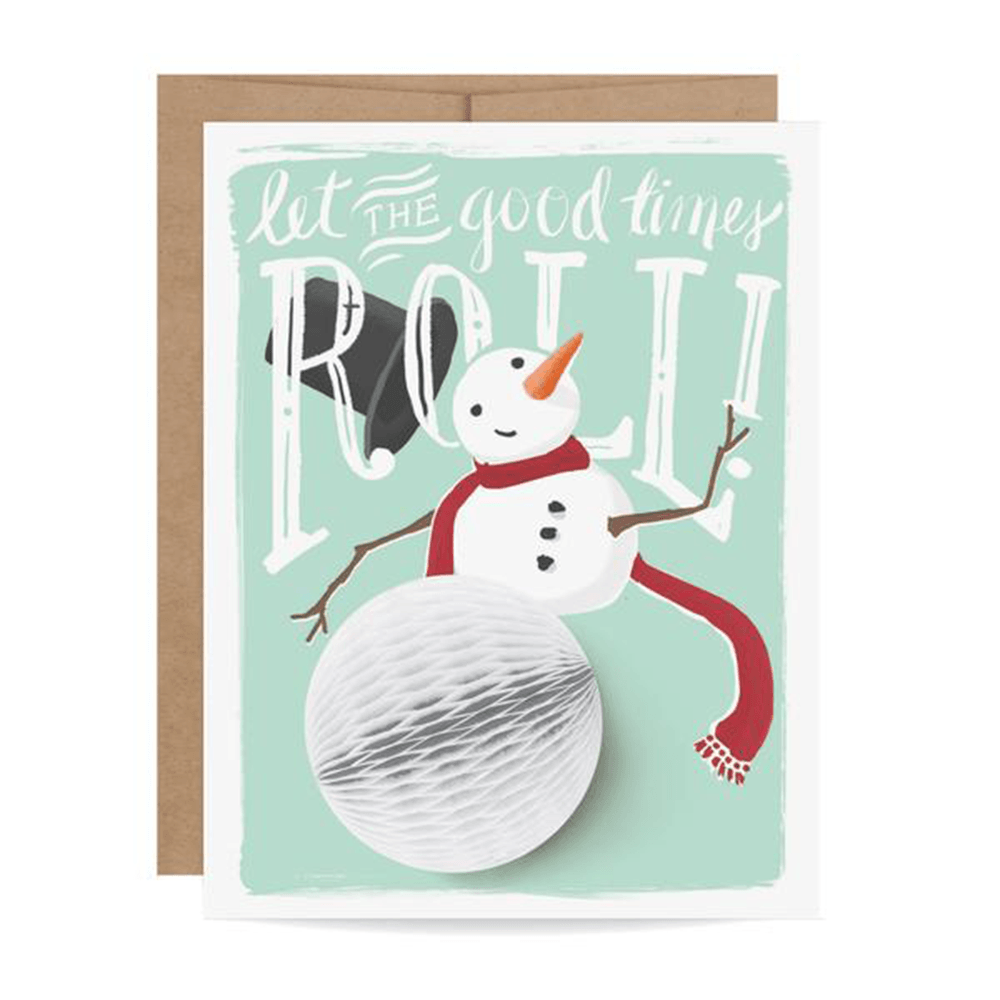 Snowman Pop-up Card, Shop Sweet Lulu