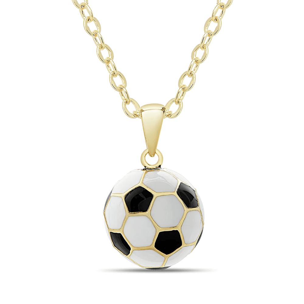 Soccer Ball Pendant Necklace – Shop Sweet Lulu