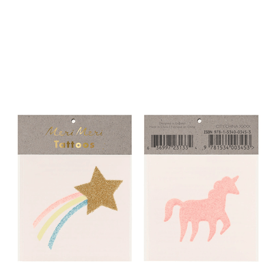 Star & Unicorn Small Tattoos, Shop Sweet Lulu