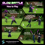 Starlux Games Glow Battle - Ninja Game, Shop Sweet Lulu