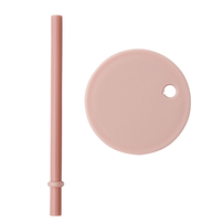 Kids Personal Drinking Glass Straw Lid - Pink, Shop Sweet Lulu