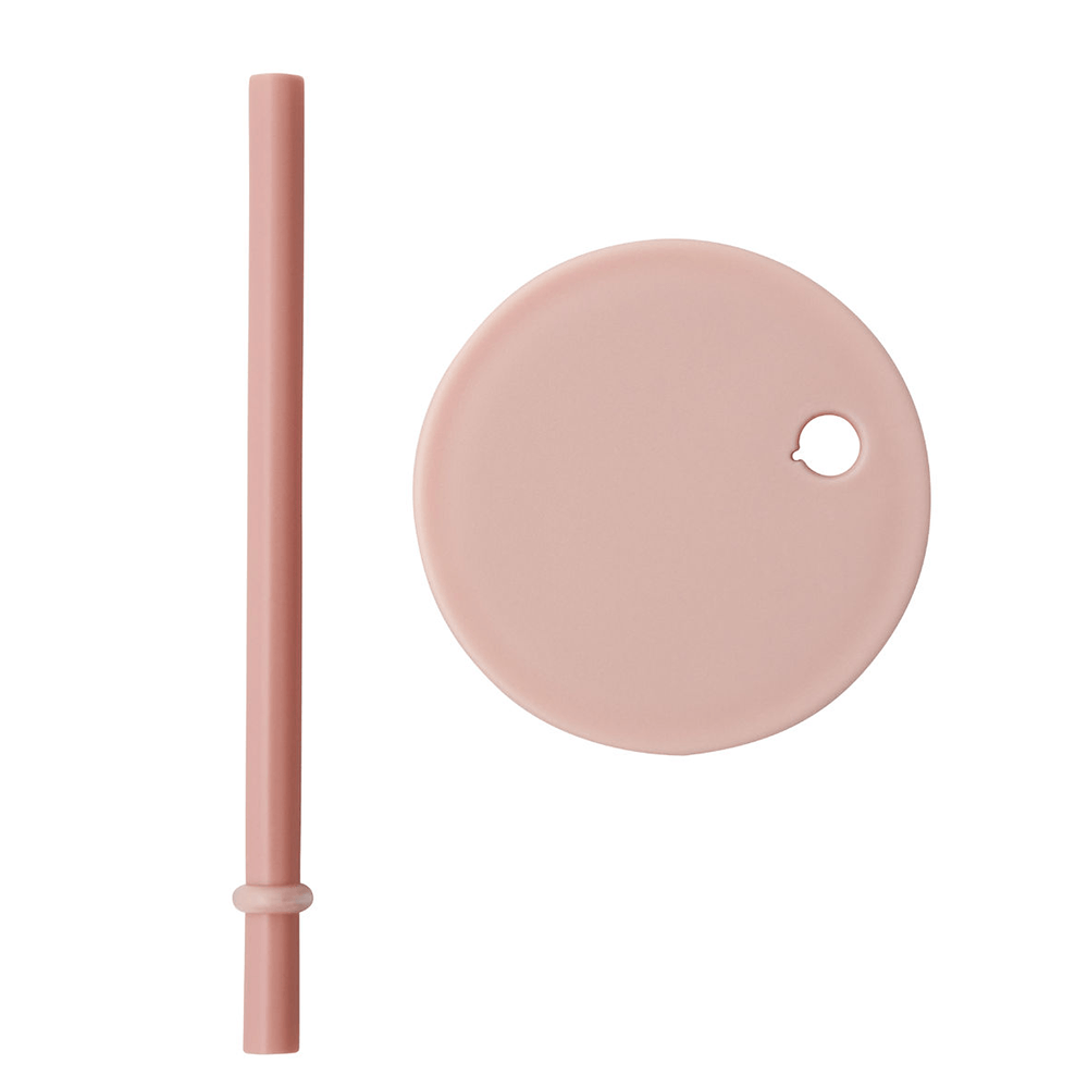 Kids Personal Drinking Glass Straw Lid - Pink, Shop Sweet Lulu