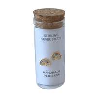 Stud Earrings in a Bottle - Rainbow, Shop Sweet Lulu