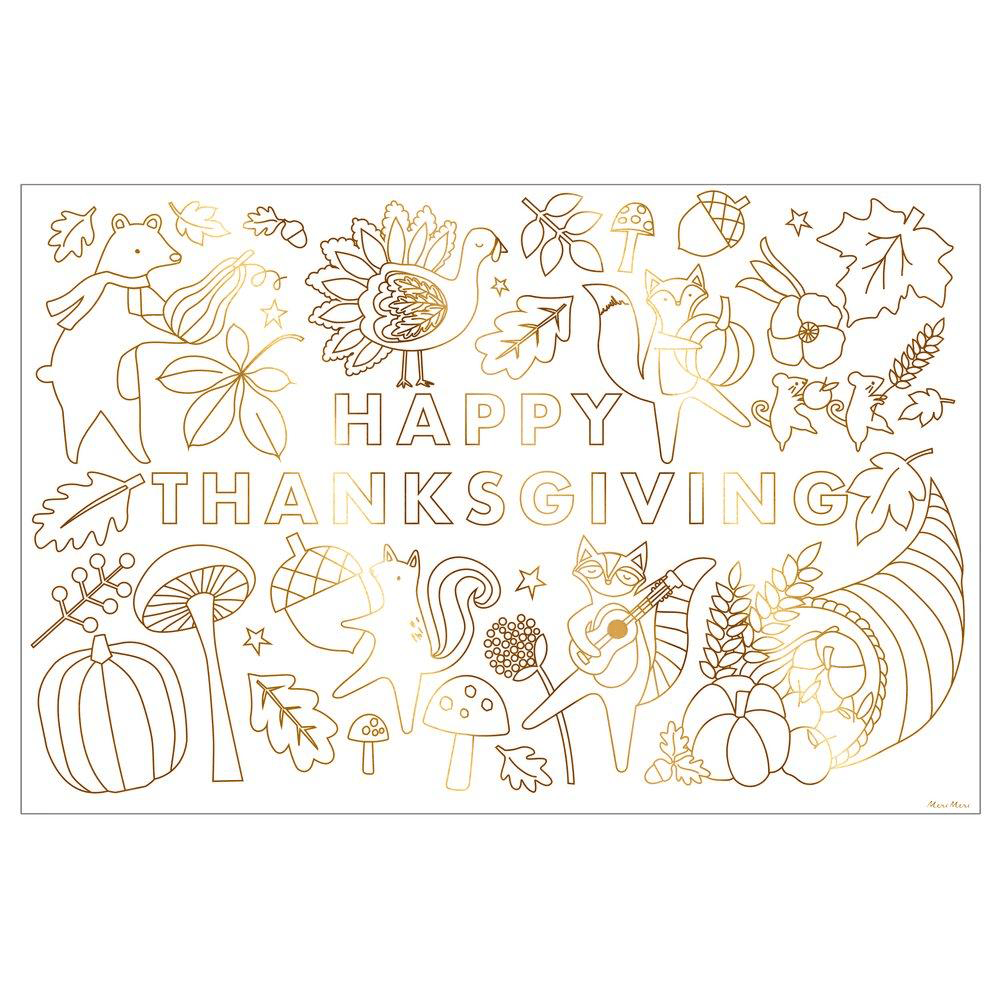 Thanksgiving Coloring Posters, Shop Sweet Lulu